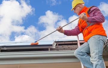Bearley soft wash roof cleaning